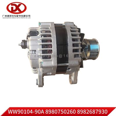 Alternator 24V 80A 8980750260 8982687930 8 98075026 0 8 98268793 0 voor ISUZU 700P 4HK1 Truck parts