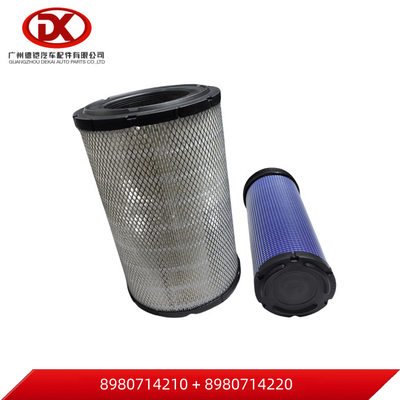 Luchtfilter 8980714210 8 98071421 0 Onderdelen voor vrachtwagenmotoren ISUZU 4HK1 6HH1