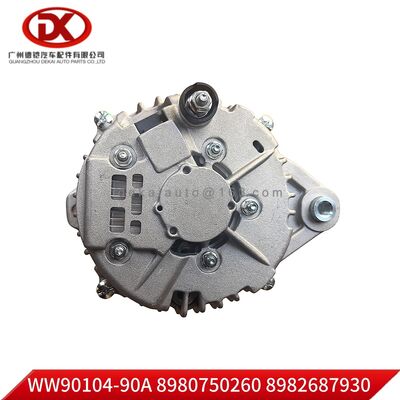 Alternator 24V 80A 8980750260 8982687930 8 98075026 0 8 98268793 0 voor ISUZU 700P 4HK1 Truck parts