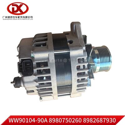 Alternator 24V 80A 8980750260 8982687930 8 98075026 0 8 98268793 0 voor ISUZU 700P 4HK1 Truck parts