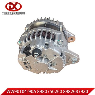 Alternator 24V 80A 8980750260 8982687930 8 98075026 0 8 98268793 0 voor ISUZU 700P 4HK1 Truck parts