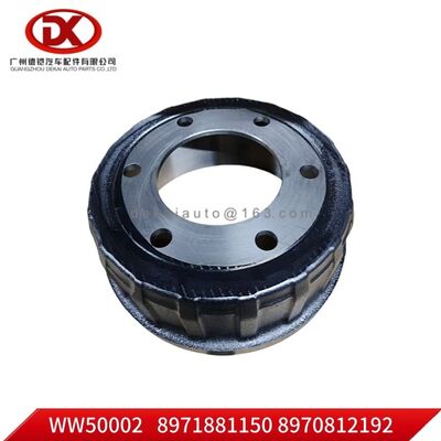 Bremsdrum 8971881150 8970812192 8 97188115 0 8 97081219 2 voor ISUZU 4HG1/4HG1-T/4HE1/4HK1/700P/NPR/NQR Truck Parts