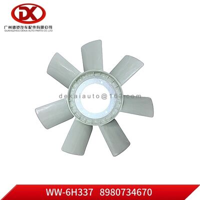 Ventilatorblad 8980734670 8 98073467 0 voor ISUZU FVZ34 G3 6HK1-TC Truckonderdelen